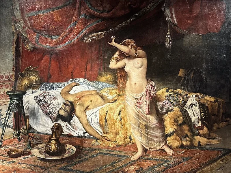 1856-Ferenc Paczka - La morte di Attila - 1884